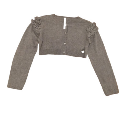 MAYORAL CHIC CARDIGAN 5 Jahre grau Bolero Top Kinder 110 cm Original 