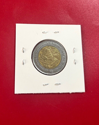 1993 Peso Mexico Pièce de Monnaie - Beau World Porte-Monnaie - Photo 2 sur 2