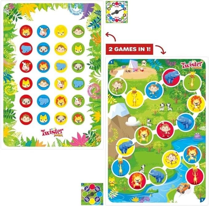Hasbro Twister Junior Game Kids Party Birthday Game - BRAND NEW - Image 3 of 4