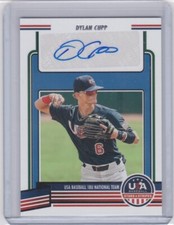 2023 Panini USA Stars & Stripes 18U NT Autograph Dylan Cupp #4-NM-MT