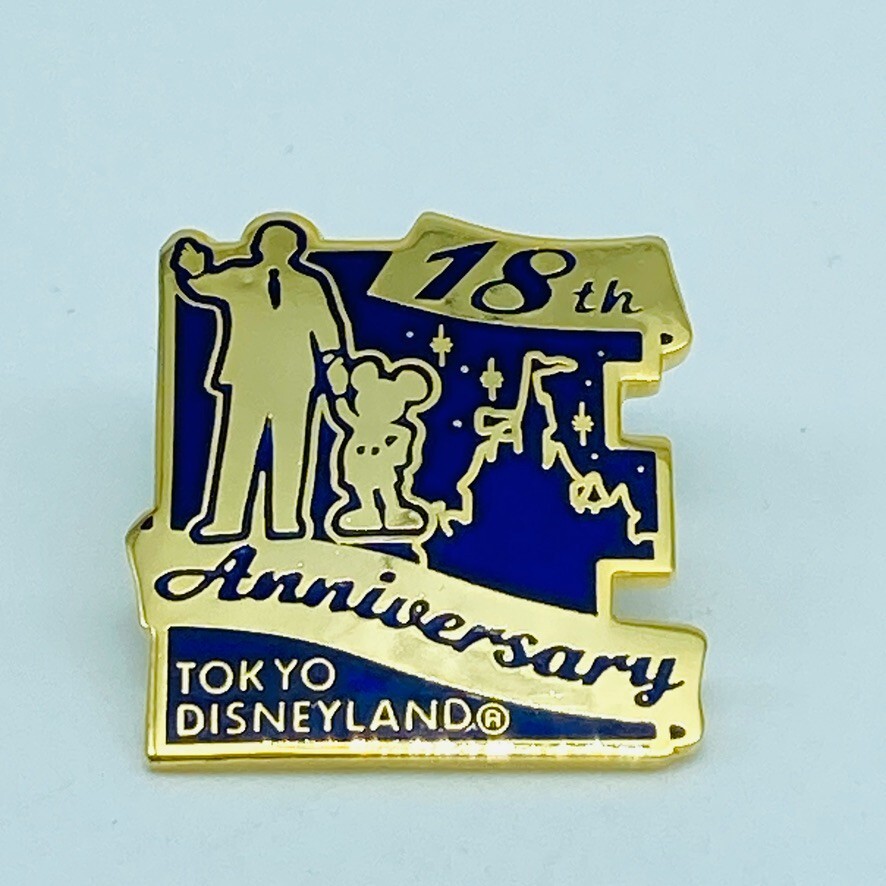 Disney Mickey Mouse Walt Disney 2001 Vintage Partners Pin Tokyo DisneylandResort