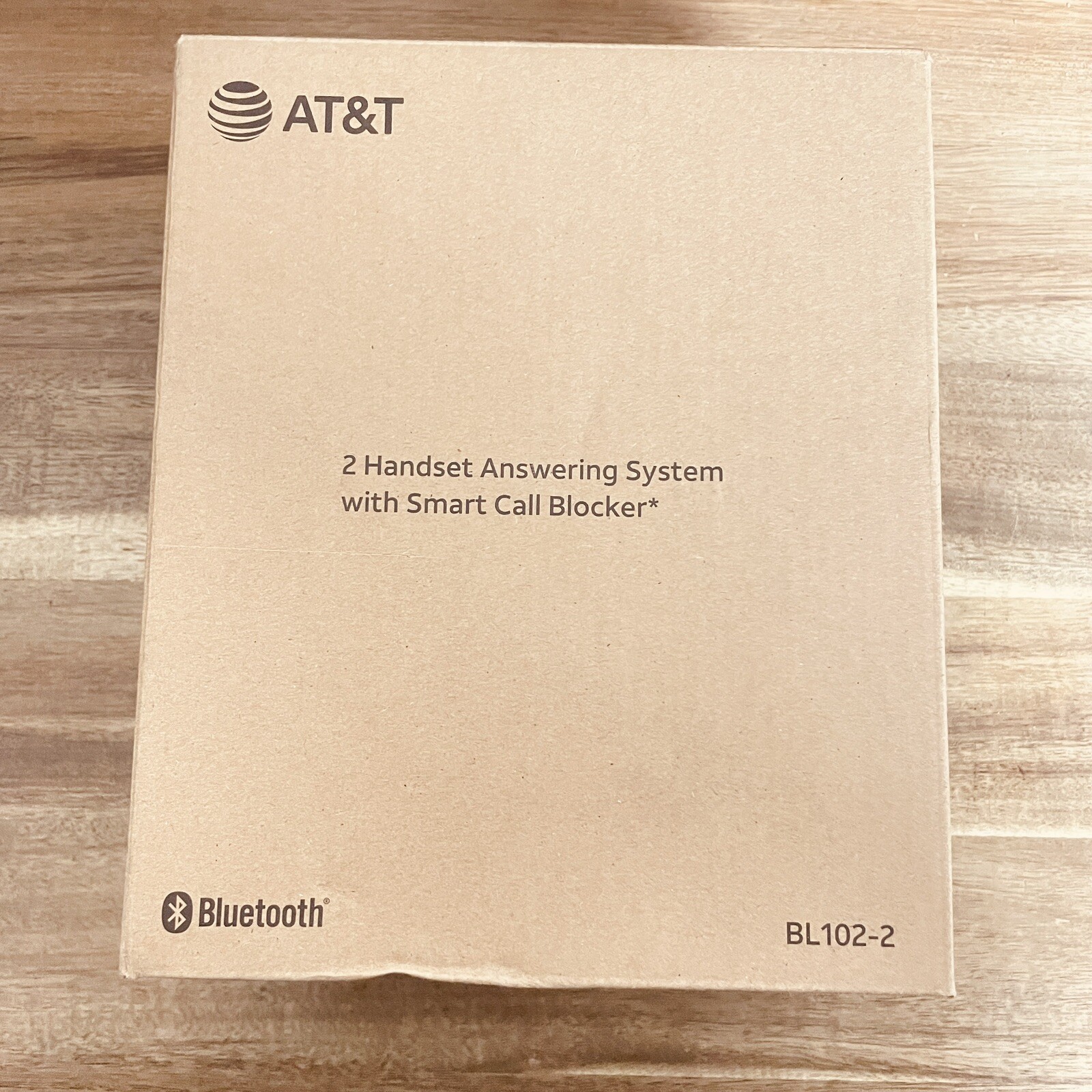 AT&T BL102-2 Cordless Phone Answering Machine Call Block 2 Handsets DECT 6.0