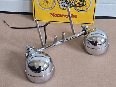1995 Harley Springer Softail Passing Lamp Fog Spot Light | eBay