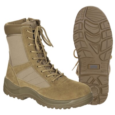 MAGNUM Einsatzstiefel Centurion 8.0 Sidezipper Boots Stiefel Coyote US12 EU45