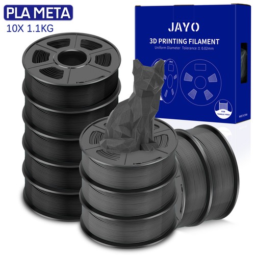 JAYO 10 rolek 1,1KG PLA Classic PLA+ JEDWAB Mata PETG ABS 1KG 1,75 mm Filament 3D - Zdjęcie 41 z 149