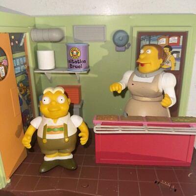 Playmates Simpsons World of Springfield School Cafeteria & Lunch
