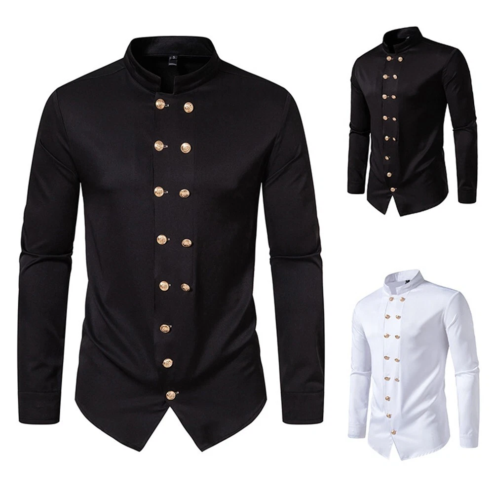 Double breasted western shirt clearance