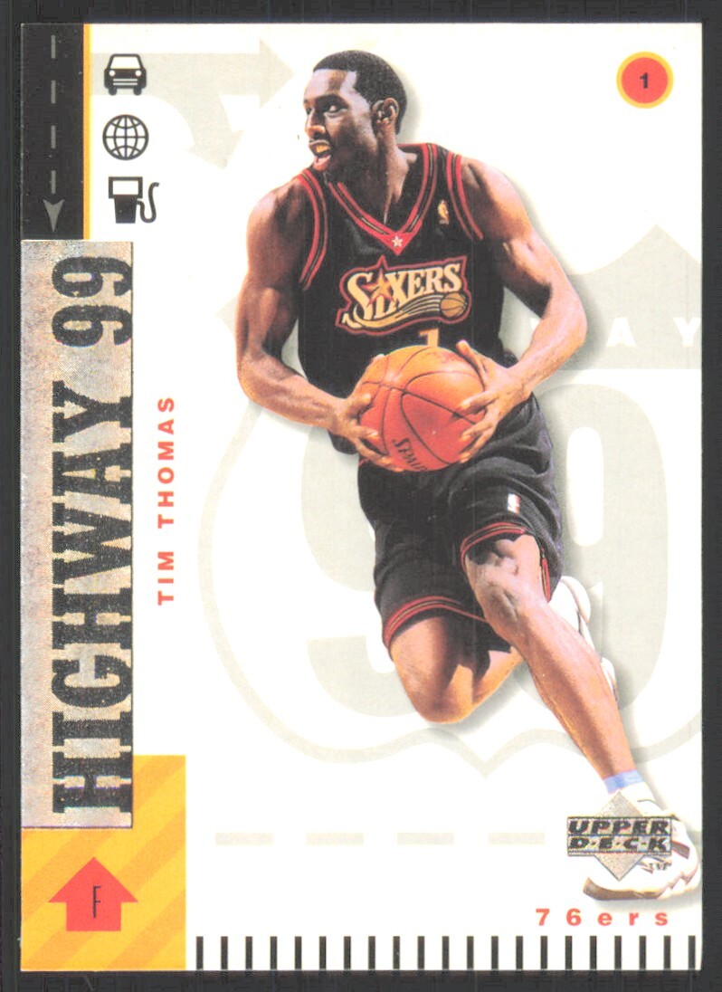 1998-99 Upper Deck Highway 99 Tim Thomas Philadelphia 76ers #301