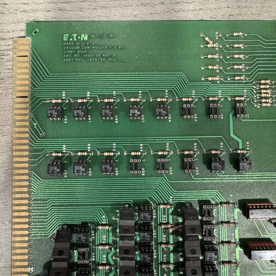 Controlador de vacío PCB 1403720 VAC I/O Eaton / Axcelis 1503720 Foto 4 de 4