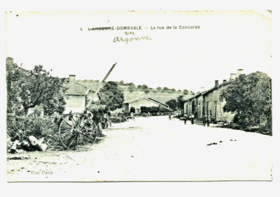 DOMBASLE en ARGONNE - 55 - Rue de la Concorde animated - 1914-1918 - Targé PARIS