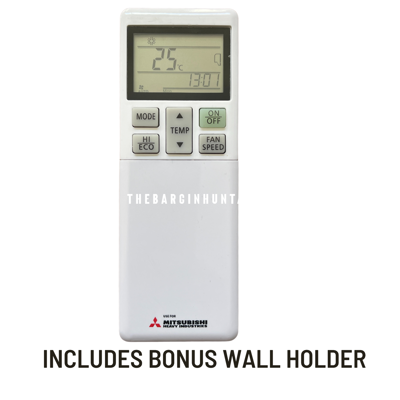 Mitsubishi Heavy Industries Air Conditioner Remote RLA502A700R + WALL