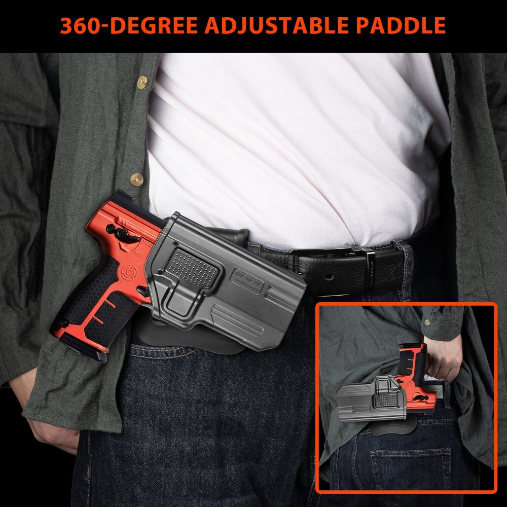 Tactical Scorpion Gear Polymer Paddle Level II Holster Fits Byrna