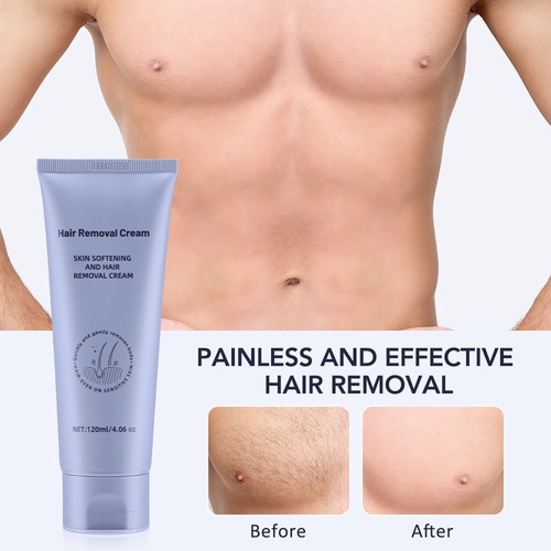 Permanent Hair Removal Cream Painless Stop Body Hair Growth Inhibitor Remover - Picture 3 of 19