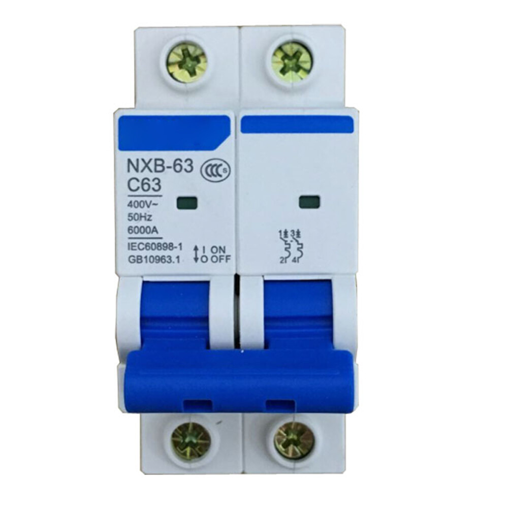 For CHINT NXB-63 63A 2P Miniature Circuit Breaker | eBay