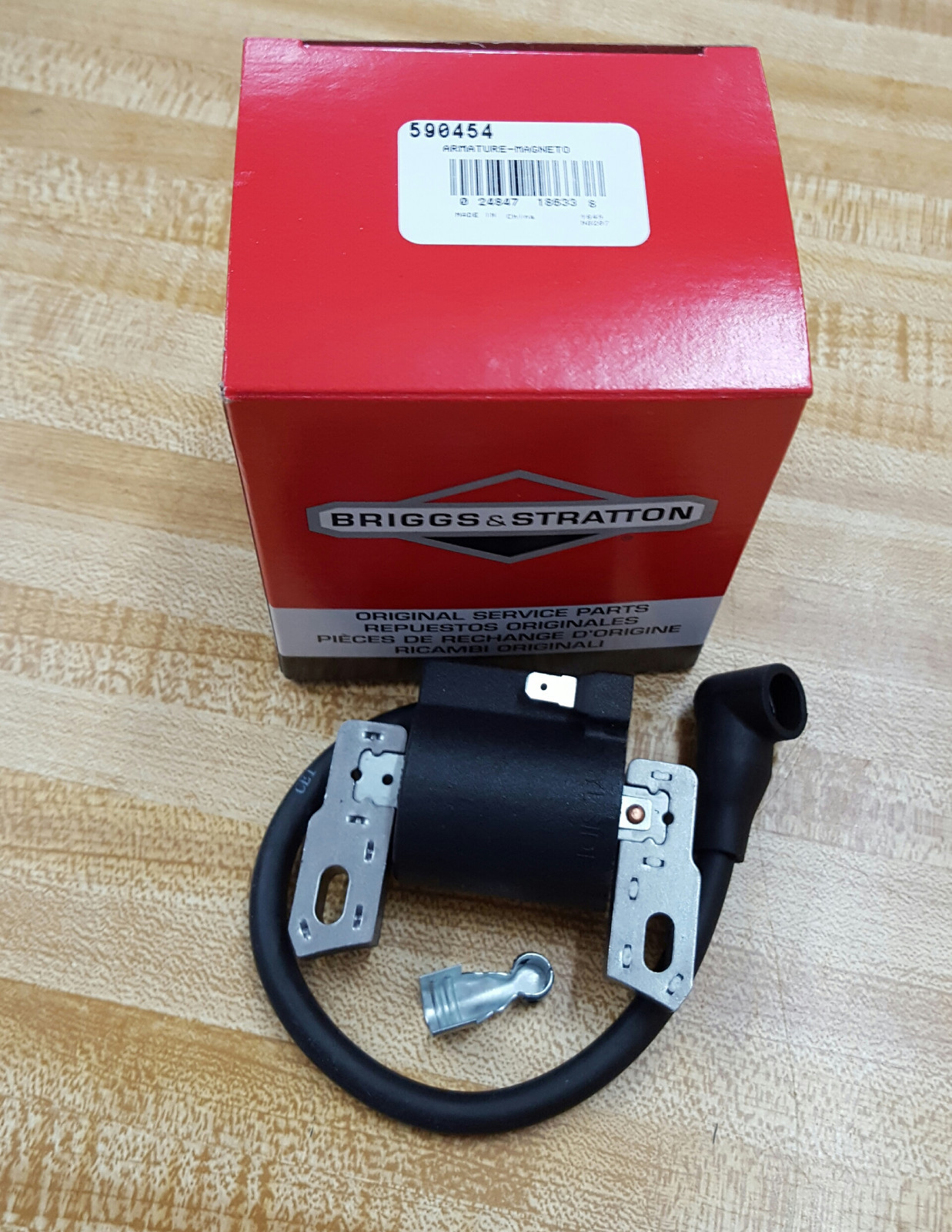 OEM BRIGGS AND STRATTON ARMATURE MAGNETO 590454 802574 | eBay