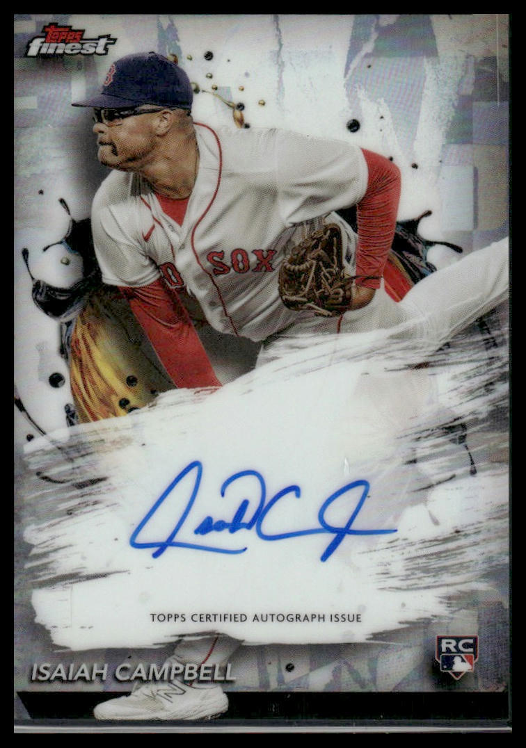 2024 Finest #FA-IC Isaiah Campbell Finest Autographs Refractor