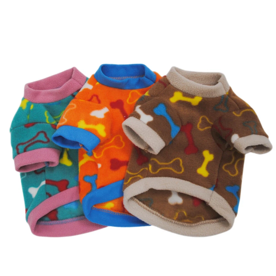 Haustier Hund Fleece Pullover Pullover Mantel Chihuahua Welpe Winter Warm Pullover Kleidung! - Bild 4 von 4