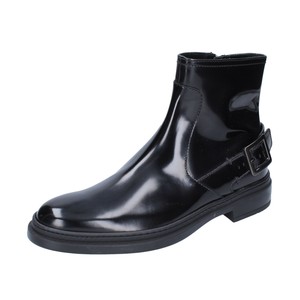 shiny black chelsea boots mens