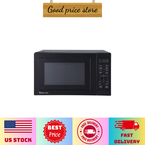Magic Chef 0.7 cu. ft. 700Watt Countertop Microwave in Black Free