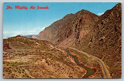 New Mexico The Mighty Rio Grande Espanola-Taos #53985-C Postcard, H14
