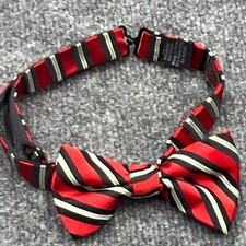 Hallmark Holiday Traditions Mens Bowtie Christmas Adjustable Tuxedo Bow Tie Red