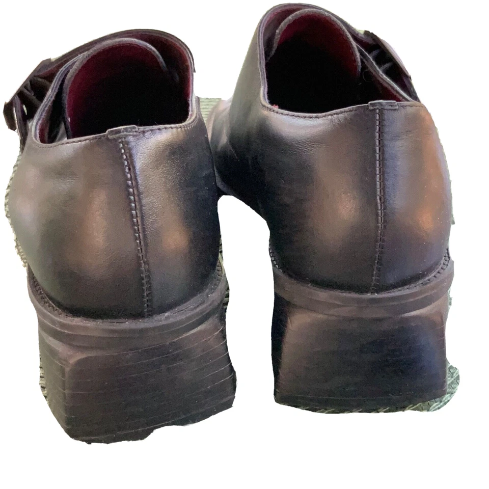 Nine & Co. de Nine West - Mujer Talla 6.5M DEDRICK Zapatos sin cordones Hebilla Cuero Foto 3 de 4