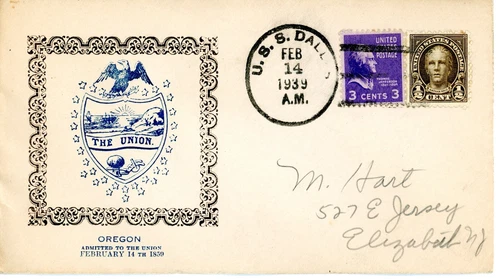 Naval Cover Locy Type 5hks Feb 14, 1939