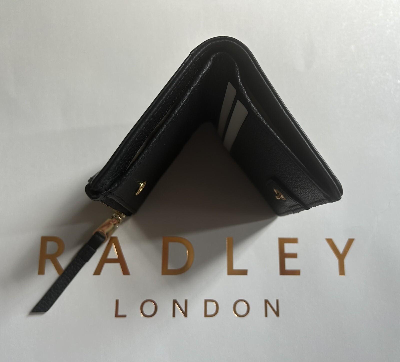 Brand New Radley Small Bifold Purse & Leather Bag Queensway Faux Croc
