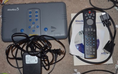 AverMedia AverKey5 aver key 5 scan converter with remote