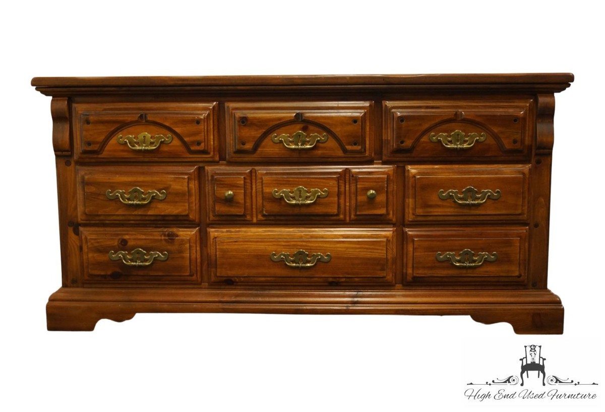 AMERICAN DREW Solid Pine Rustic Country French 67