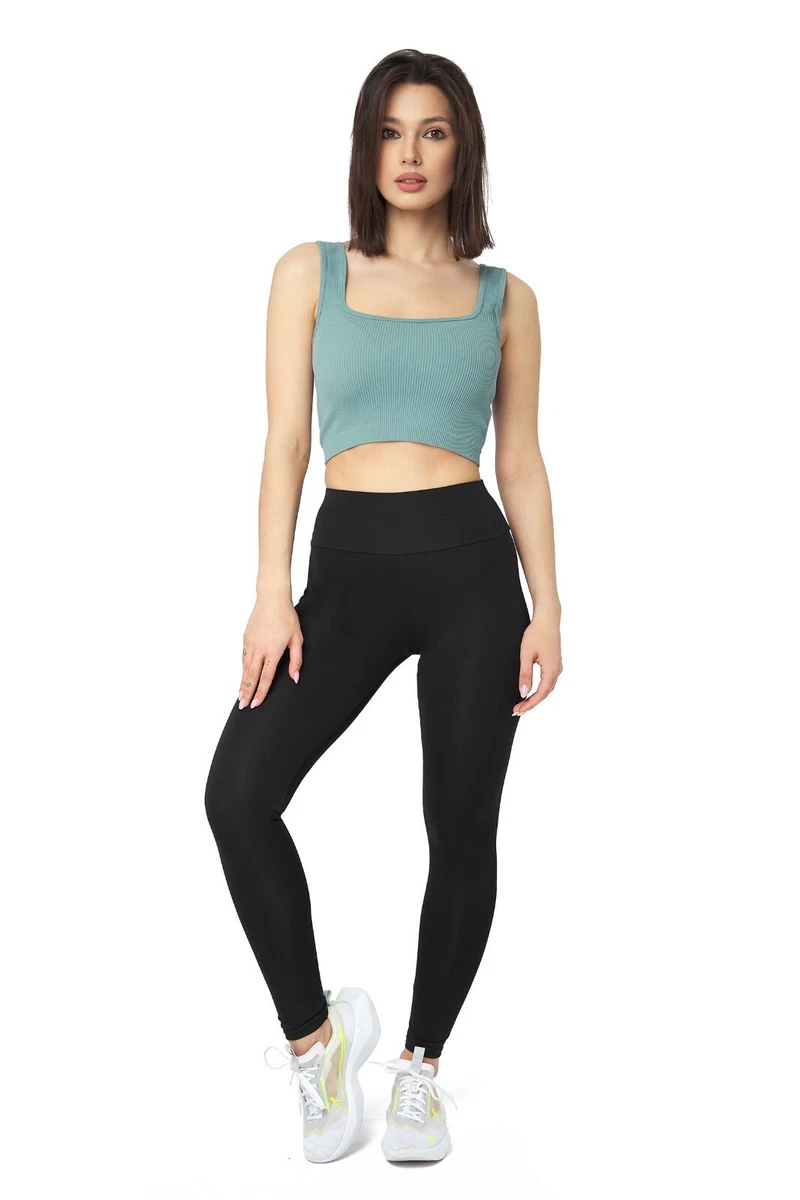 High Waist Gym Leggings Tummy Control Sports Push-Up Pants Corset