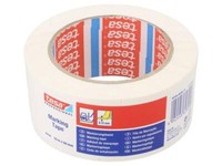 60760-00094-15 Band: Warnung Weiss L: 33M W: 50Mm Selbstklebend Thk: 0,15Mm Tesa