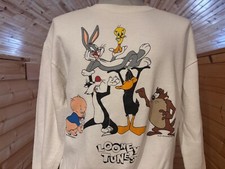 Vintage 90's Warner Bros Looney Toons Bugs Bunny and Friends Crew Sweatshirt L
