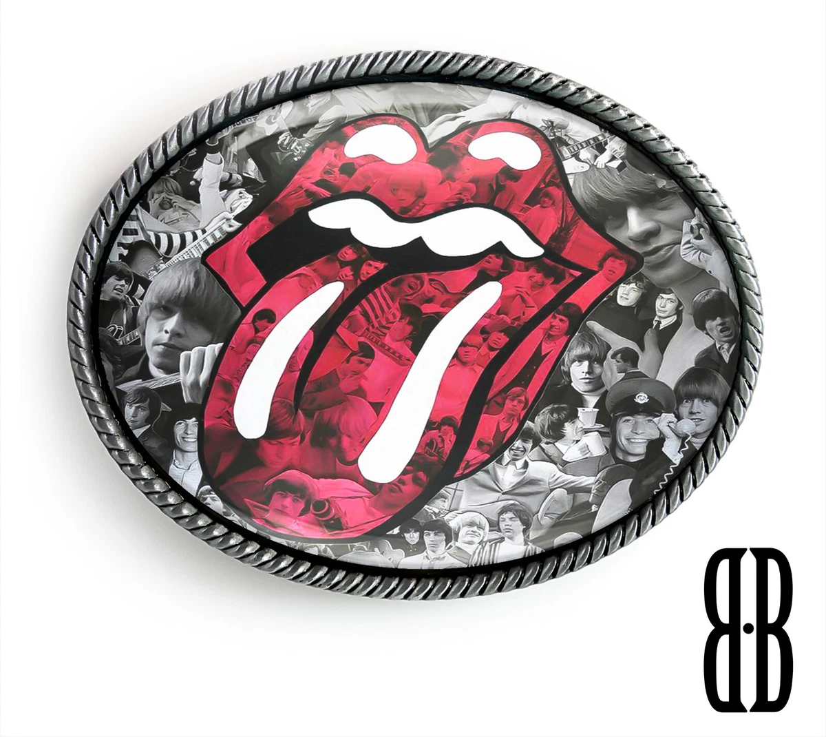 Rolling stones belt clearance buckle