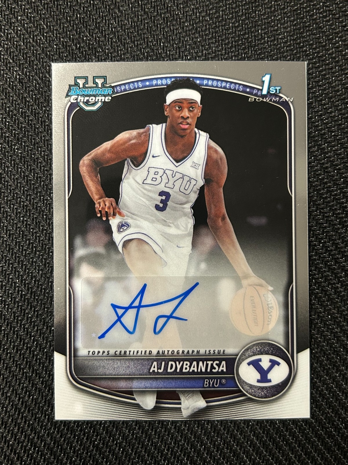 2025-26 Bowman - Chrome Prospect Autographs AJ Dybantsa #CPA-AD (AU, RC)