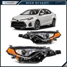 For 2019-2017 Toyota For Corolla 1.8L Black w...