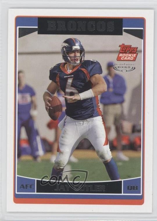 2006 Topps Special Edition Rookie Jay Cutler #365 RC 0a1