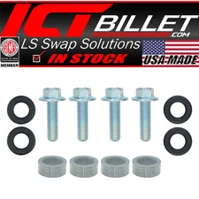 LS Fuel Rail Spacer Kit for LS2 or Flex Fuel Injectors on LS Truck Intake