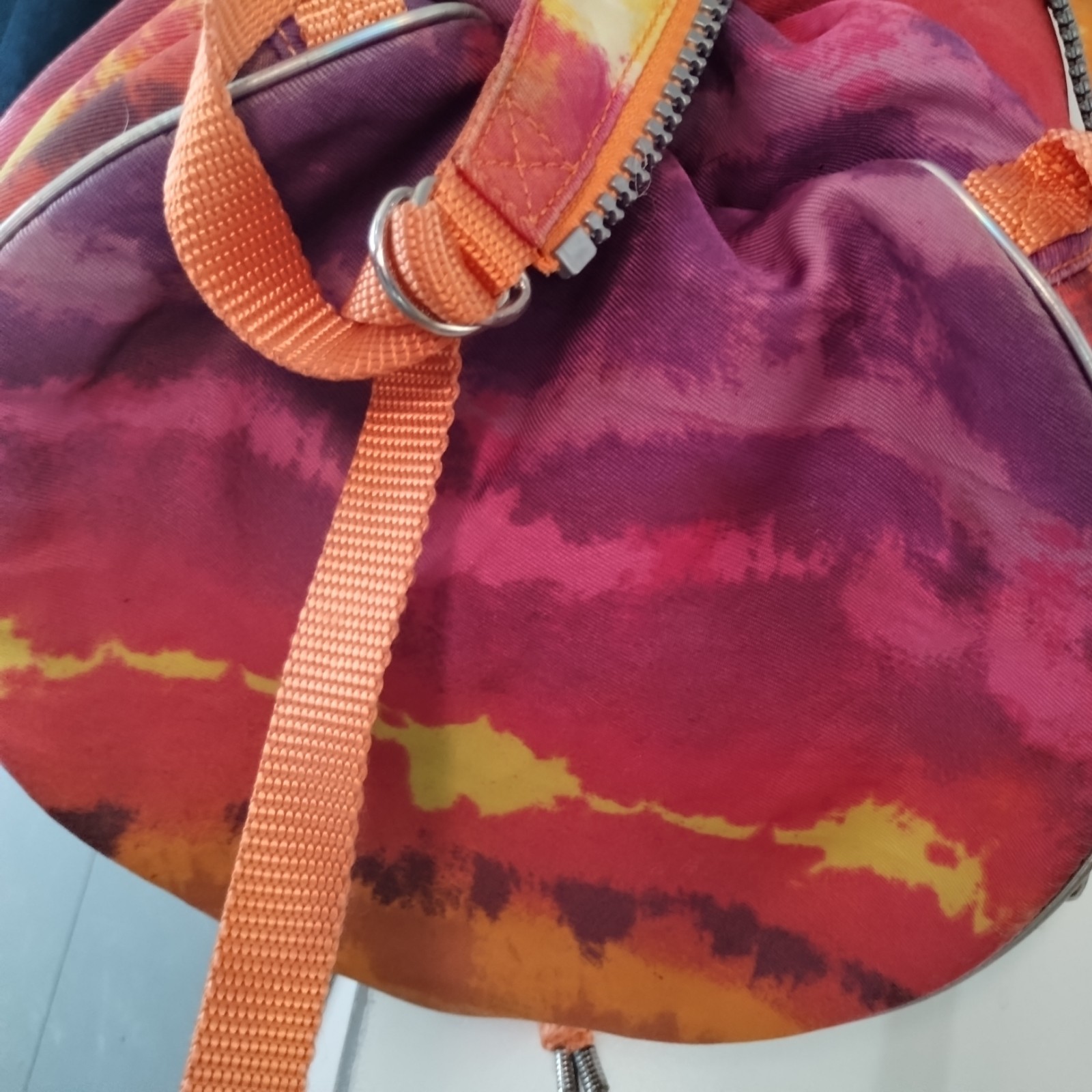 Fergie Kipling Drawstring Backpack Tote - image 4