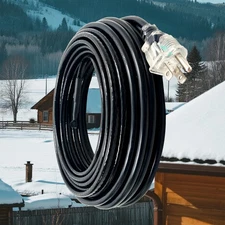 MAXKOSKO 75 Ft Self-Regulating Pipe Heating Cable, Winter Freeze Prevention