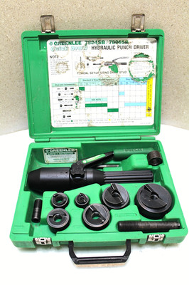 GREENLEE 7906/7806 SB Quick Draw  Hydraulic Knockout Set  (100% TESTED)