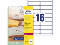 1-20X Avery Zweckform Transparente Adress-Etiketten, 99,1 X 33,9Mm