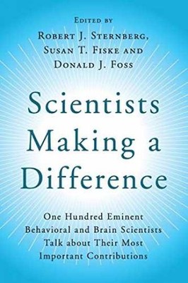 Scientists Making a Difference: - Paperback, by Sternberg Robert J.; - Very Good