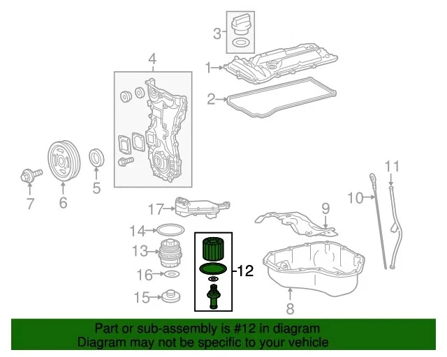 LEXUS SCION OIL FILTER SET OF 10 OEM  04152-YZZA1 - Image 4 of 4