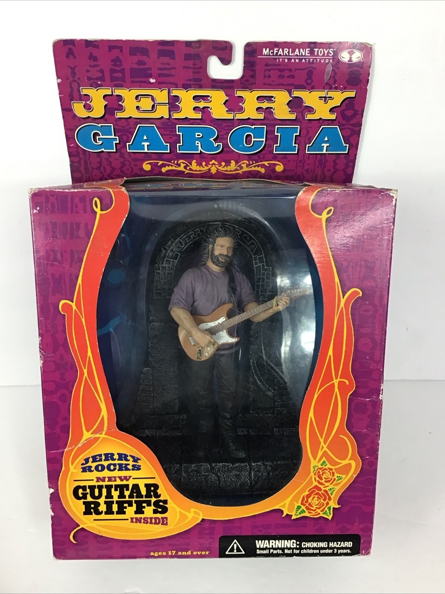 Jerry Garcia Grateful Dead Super Stage 2001 McFarlane Toys Action