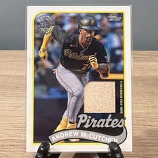 2024 Topps 1989 Topps Baseball 35th Anniversary Relics #89BR-AM Andrew McCutchen