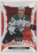 2021-22 Upper Deck Ovation World Premiere Red 83/199 Jacob Peterson #WP-2 4om