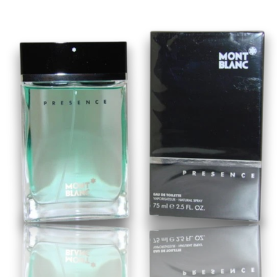 PRESENCE by MONT BLANC Cologne for Men 2.5 oz New in Retail Box | eBay