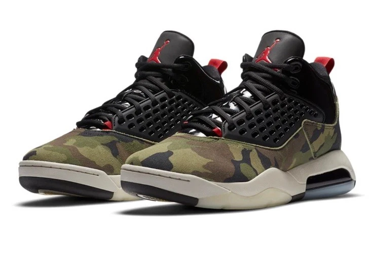Nike Air Jordan Maxin Camouflage and Black Athletic Shoes size 12 no box Jordan Maxin 200 Camo Men main image 3
