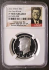 2022 S Proof 50c Kennedy Silver Half Dollar NGC PF70 Ultra Cameo
